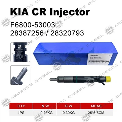 Ferrocarril común F 6800-53003\/28387256\/28320793 Inyector de combustible diesel para motores KIA